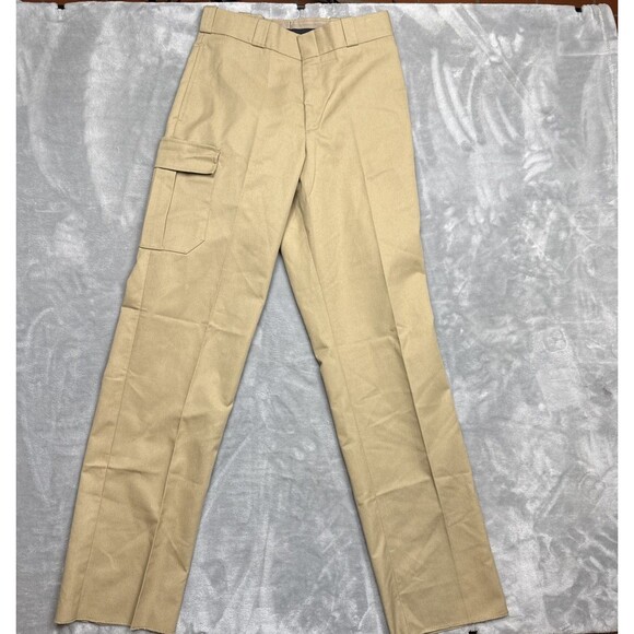 NWT Flying Cross Khaki Cargo Pants 31-Reg Military uniform Unhemmed - Picture 1 of 6